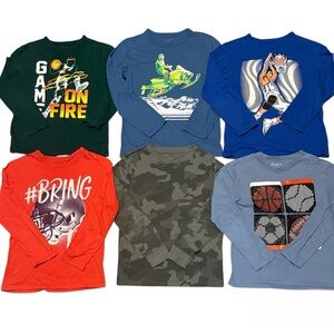 Boy’s Long Sleeve T-Shirts Bundle (Size 7/8)